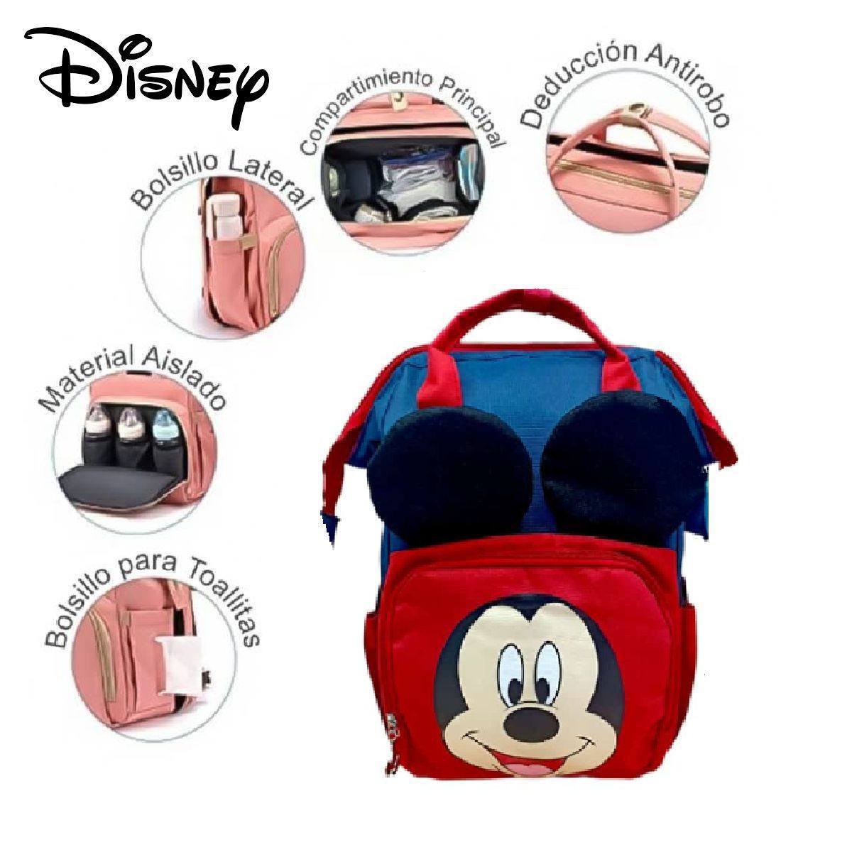 Pañalera Disney Mickey o Minnie